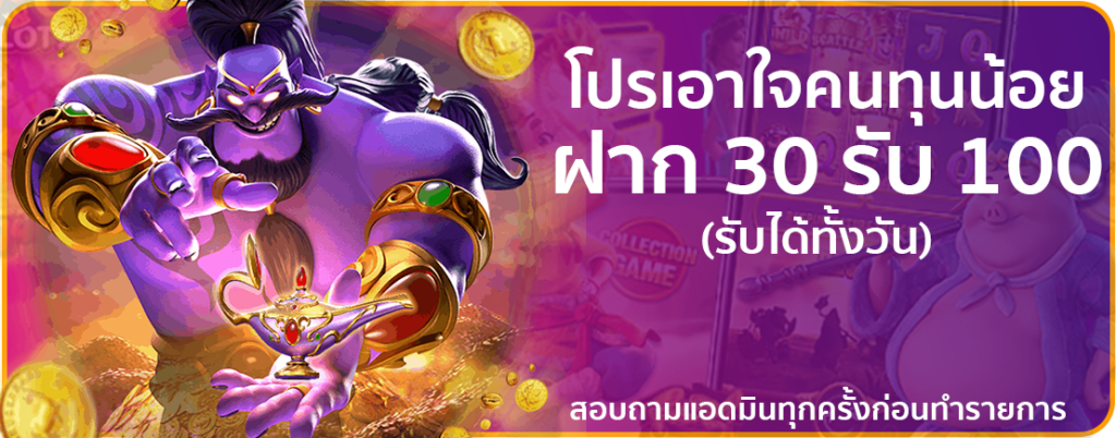 30รับ100วอเลท